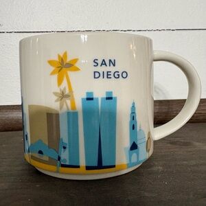 Starbucks San Diego You Are Here Mug 2012